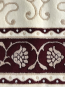 Шерстяний килим Nepal 0002F bordo - высокое качество по лучшей цене в Украине - изображение 1.